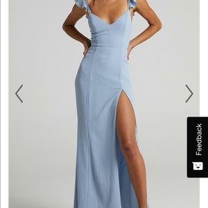 Showpo light blue maxi
